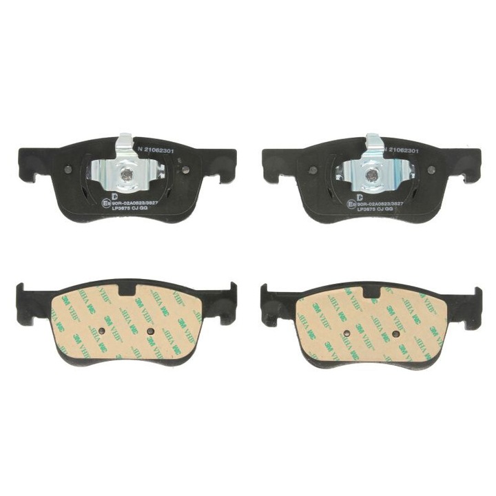 Комплект предни спирачни накладки DELPHI, съвместим с Opel Combo E Tour / Life