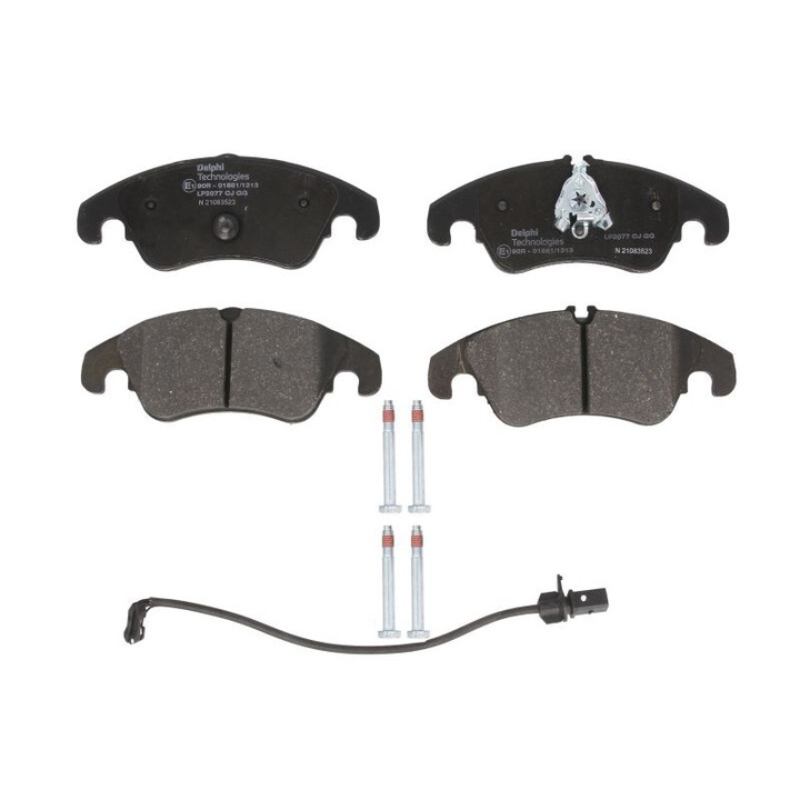 Комплект предни спирачни накладки DELPHI съвместим с Audi A4 Allroad B8, A4 B8, A5, Q5