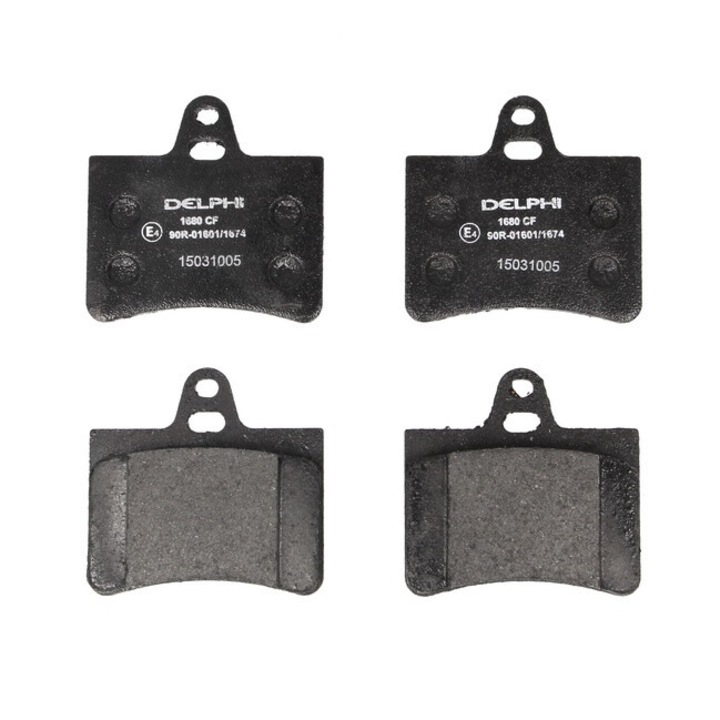 Citroen C5 I, C5 II, C5 II/kombi, C5 I/kombi kompatibilis DELPHI hátsó fékbetét készlet