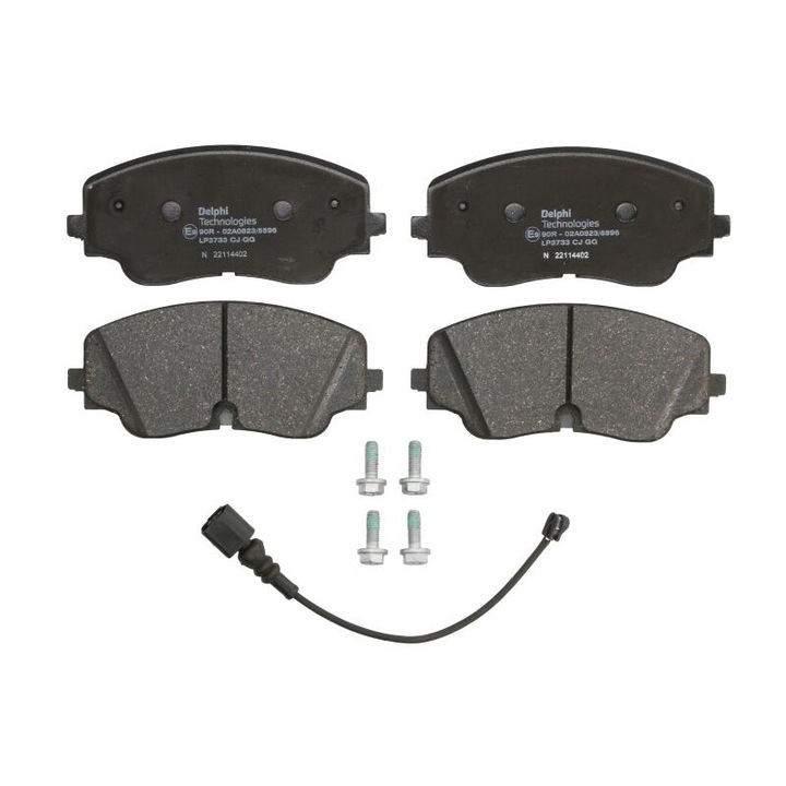 Комплект предни спирачни накладки DELPHI съвместим с Audi A3 170209