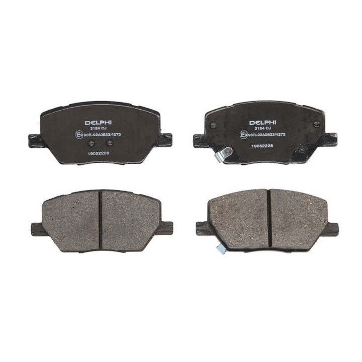 Комплект предни спирачни накладки DELPHI съвместими с Fiat 500x 168016