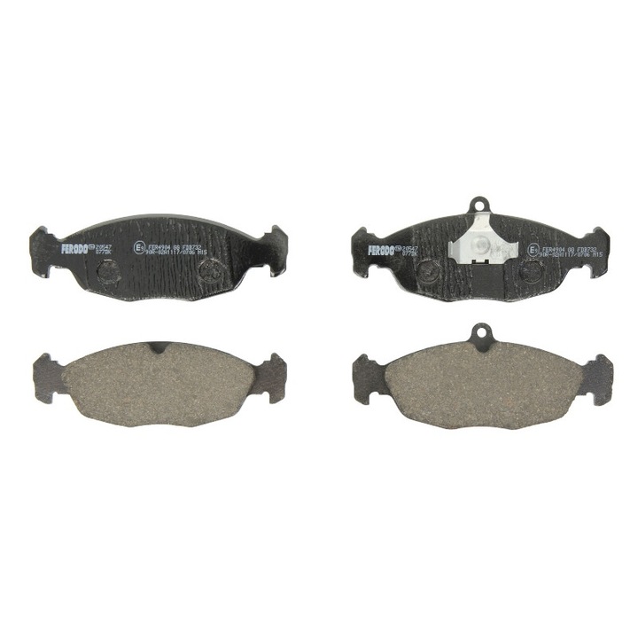 Комплект накладки за предни спирачки Ferodo съвместими с Chevrolet Celta, Corsa, Lanos, Tigra