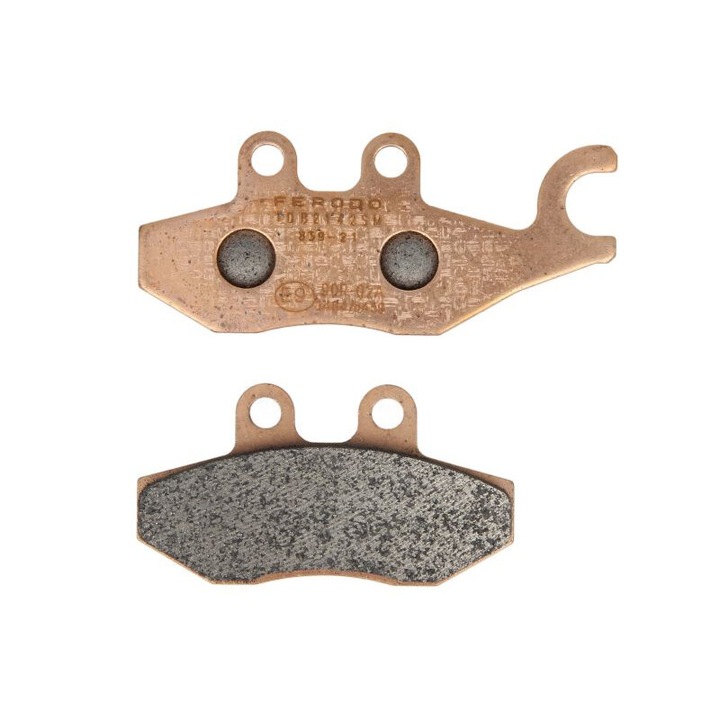 FERODO hátsó fékbetét készlet, Piaggio/vespa Beverly, Carnaby, Fly, Granturismo, Gts, Gtx, Mp3, Skipper, X8, X9, X-evo 50-400 kompatibilis