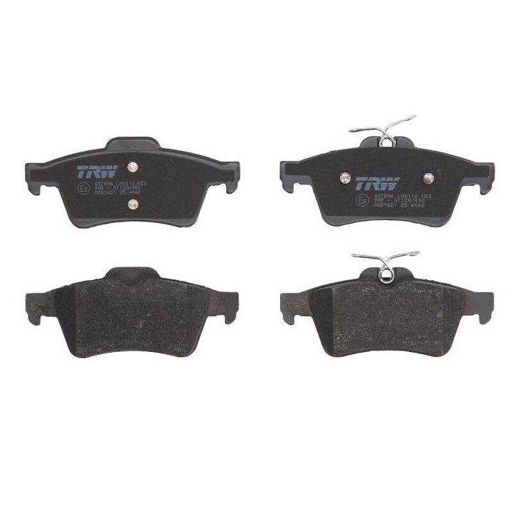 TRW hátsó fékbetét készlet, Ford C-max, Focus C-max, Focus II, Focus II/kombi 167115 kompatibilis