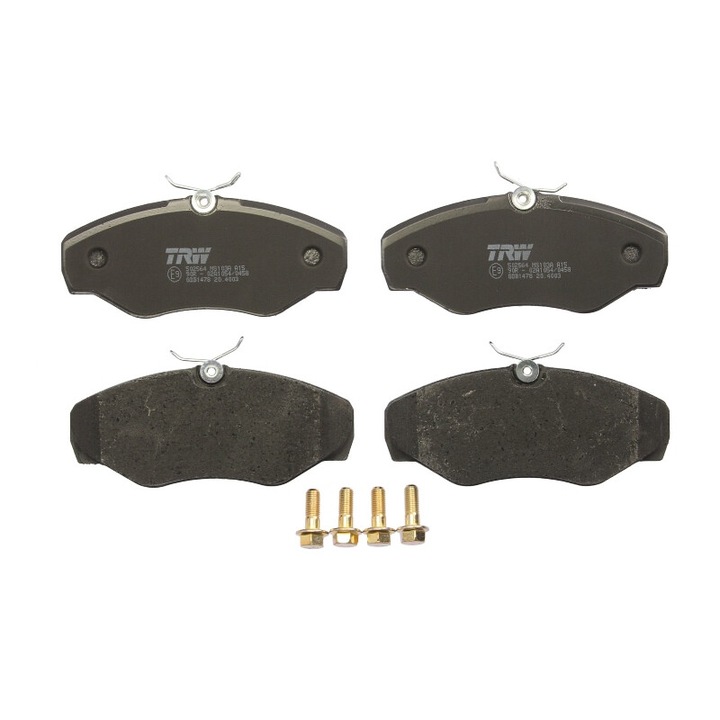 Set placute de frana fata TRW compatibile cu Renault Espace III, Trafic II