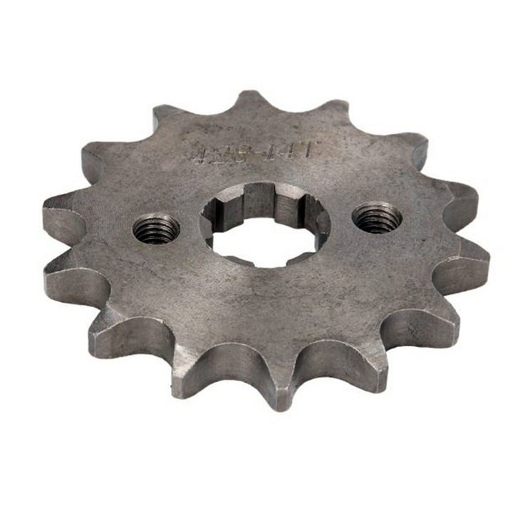 Pinion fata atv-moto 50-125, pas lant 428, 14 dinti, interior 17/30