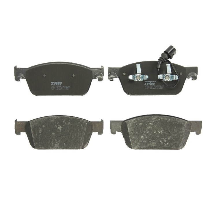 TRW első fékbetét készlet kompatibilis Vw California T5 Camper, California T6 Camper, Multivan T5, Multivan T6, Transporter T5, Transporter T6, Transporter T6 / Caravelle T6