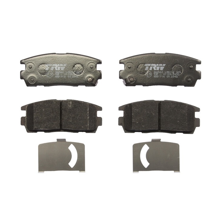 TRW hátsó fékbetét készlet kompatibilis a Chevrolet Captiva, Equinox modellel