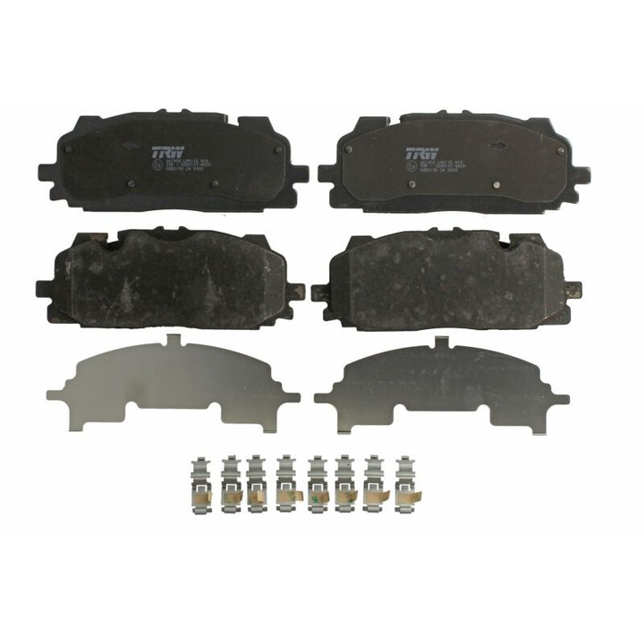 Set placute de frana fata TRW compatibile cu Audi A4 Allroad B9, A4 B9, A5, A6 Allroad C8, A6 C8, A7, A8 D5, E-tron, Q3, Q5, Q7, Q8