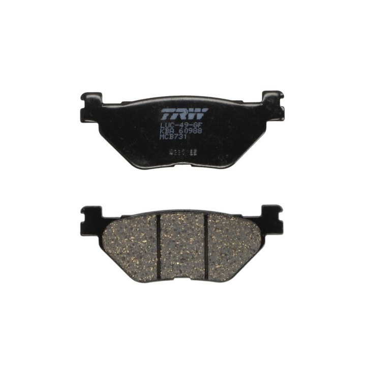 TRW első/hátsó fékbetét készlet kompatibilis Yamaha Bolt, Fjr, Scr, Tdm, Vmx, Xt, Xv, Xvs 900-1900