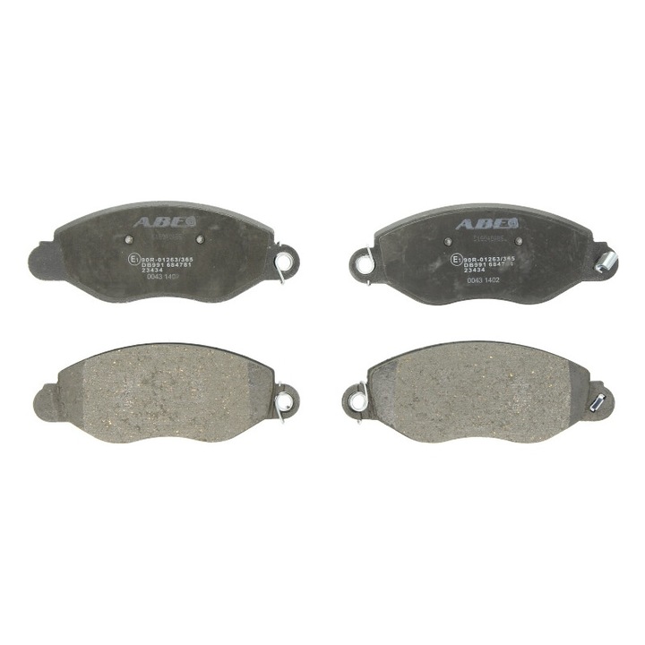 ABE első fékbetét készlet, Ford Transit YLKRS00 kompatibilis