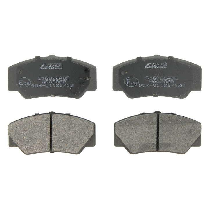 Első fékbetét készlet ABE kompatibilis Ford Escort III, Fiesta/ferdehátú, P 100 II, Sierra II, Transit modellekkel