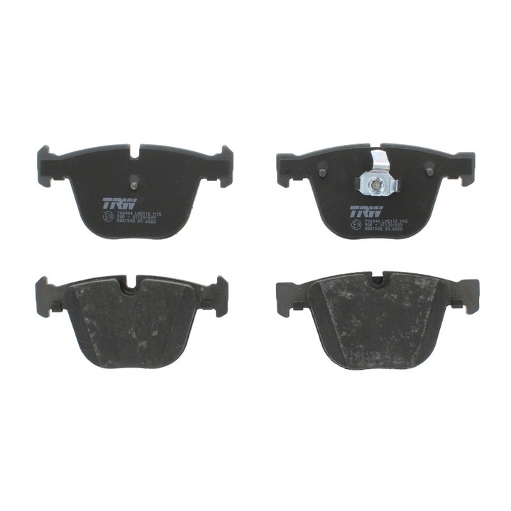 Set placute de frana spate TRW compatibile cu Bmw 1 E82, 3 E90, 3 E92, 3 E93, 5 E60, 5 E61, 6 E63