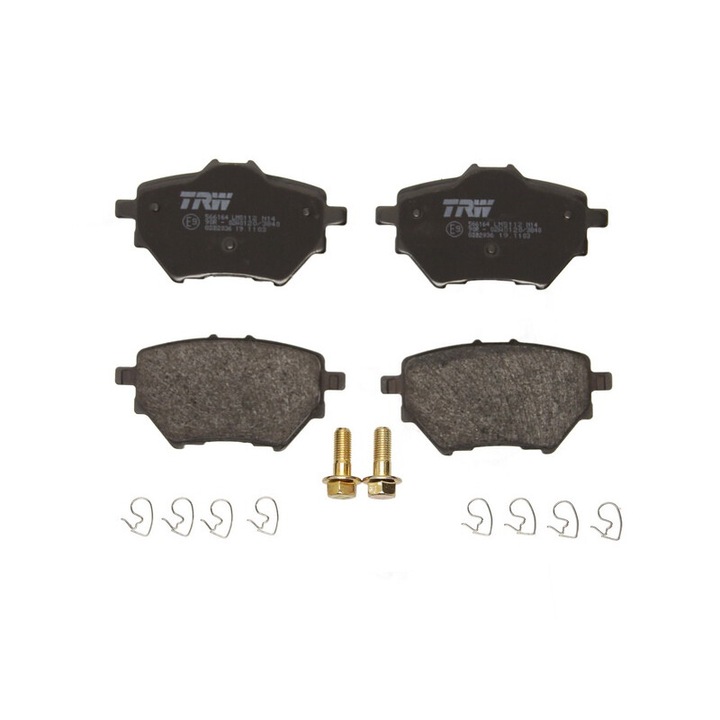 Set placute de frana spate TRW compatibile cu Citroen Berlingo, Berlingo Multispace, Berlingo/minivan, C4 Grand Picasso II, C4 III, C4 Picasso II, C4 Spacetourer, C4 X