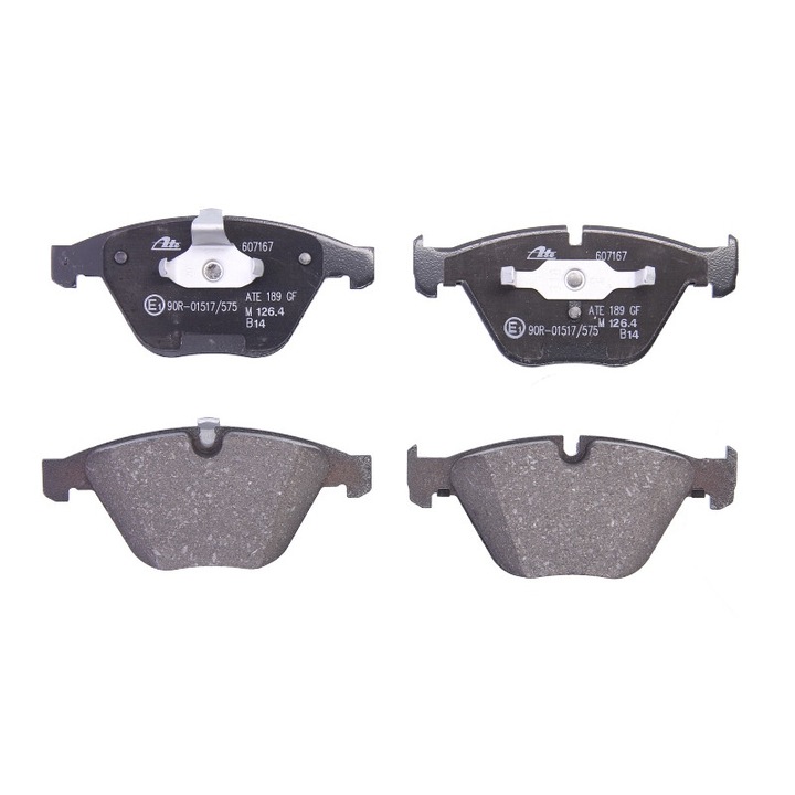 ATE első fékbetét készlet, Bmw 1 E82, 3 E90, 3 E92, 3 E93, 5 E60, 5 E61, 6 E63, 6 E64, 7 E65, E66, E67 kompatibilis