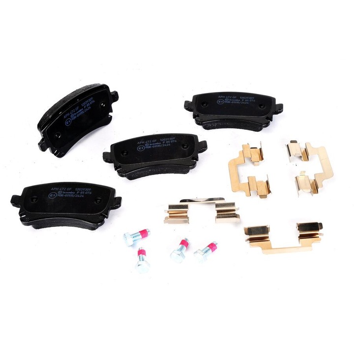 BREMBO hátsó fékbetét készlet kompatibilis Audi A4 B6, A4 B7, A6 Allroad C6, A6 C5, A6 C6, A8 D3