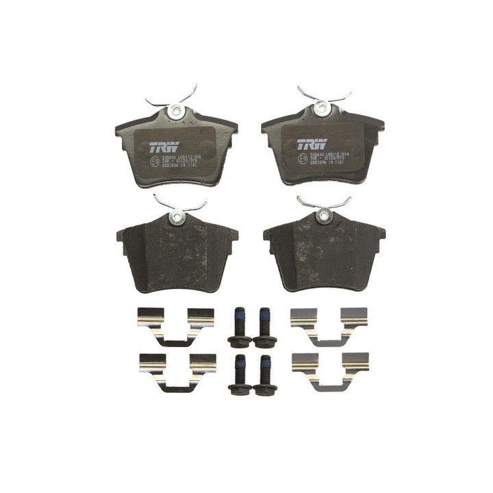 TRW hátsó fékbetét készlet, Citroen C5 III 159572-vel kompatibilis