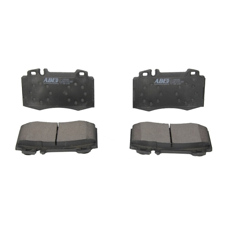 Első fékbetét készlet, ABE kompatibilis Mercedes C Cl203, C T-modell S203, C W203, Clk A209, Clk C209, Cls C219, E T-model S211, E W211, S W220, Sl R230 165682