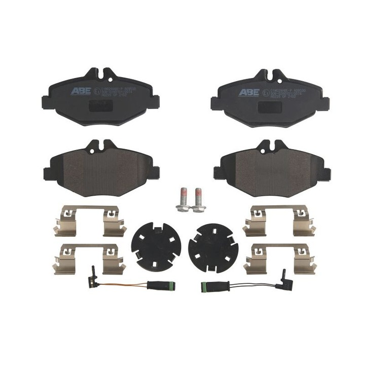 Első fékbetét készlet ABE kompatibilis Mercedes E T-modell S210, E T-model S211, E Vf211, E W211, E W212 170969