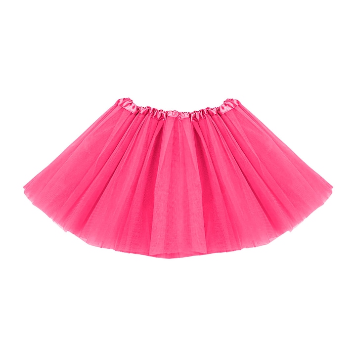 Балетна пачка от тюл MAS-001 фуксия 111674, Фуксия, One Size INTL