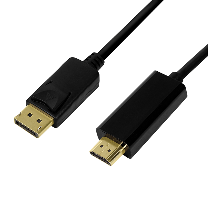 Cablu DisplayPort la HDMI, 4K/30 Hz, 3m, negru