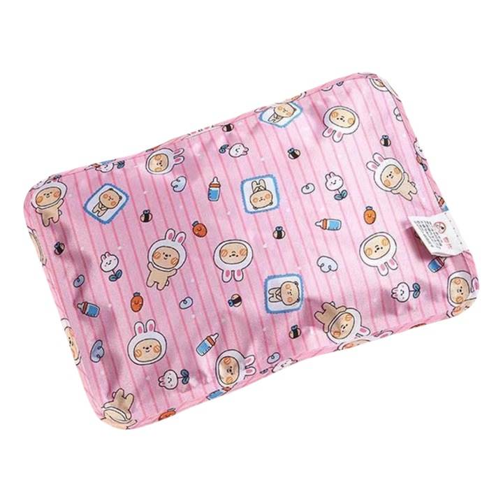 Perna electrica incalzitoare, material PVC de inalta densitate, design compact, incalzire rapida, culoare multicolor, dimensiuni mici.