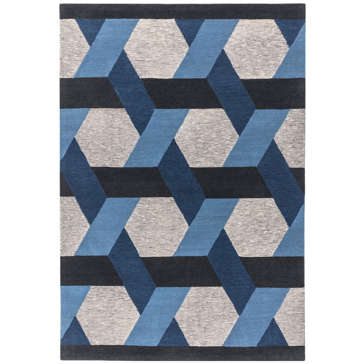 Asy camden rug 120x170cm blue szőnyeg