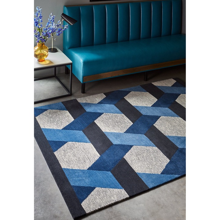 Asy camden rug 120x170cm blue szőnyeg