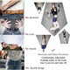Curea elastica fara catarama Cozevdnt, multicolor, pentru femei si barbati, talie, nylon