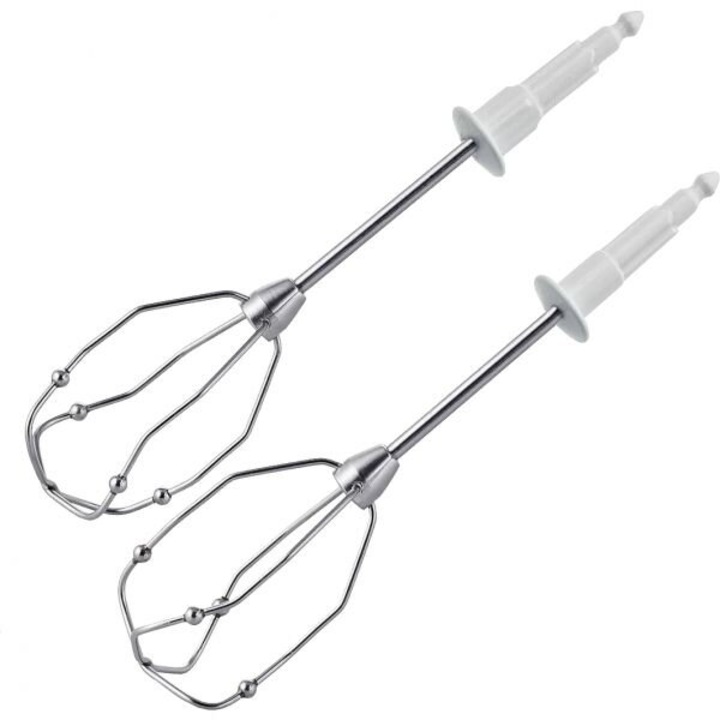 Set 2 teluri din otel inoxidabil BOSCH MFZ4020 - 00574757, compatibil cu orice mixer manual din seria MFQ4