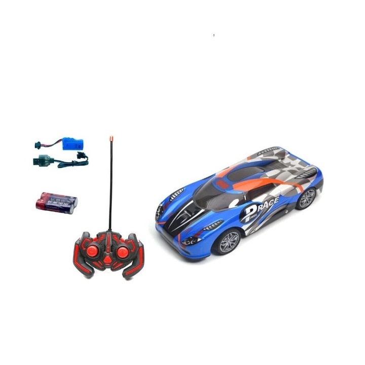 Masina cu Telecomanda, Super Racing – Top-Speed, Functii, Lumini si Drift, Scara 1:14