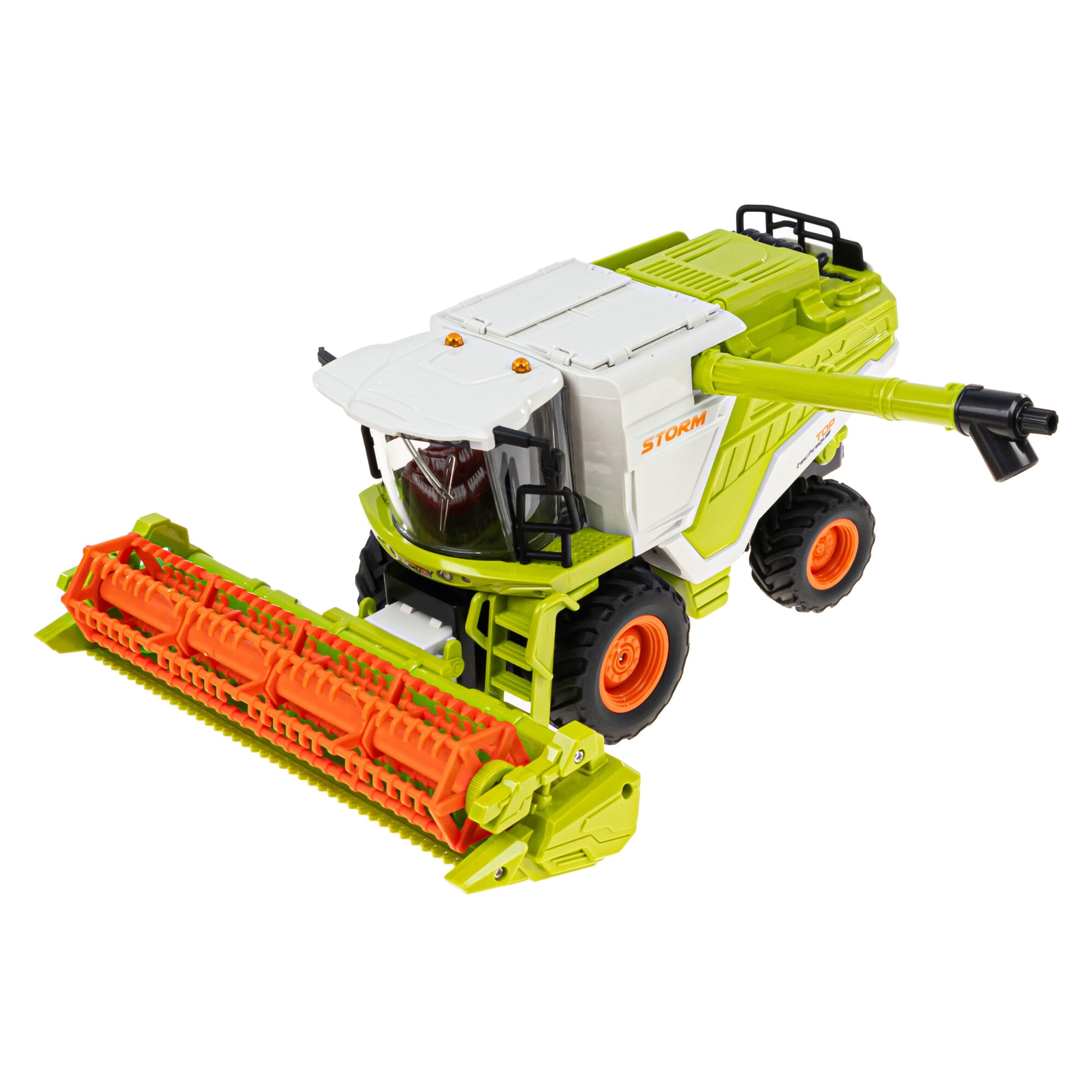 Combina agricola cu telecomanda 2 in 1 sunet, lumini si fum - eMAG.ro