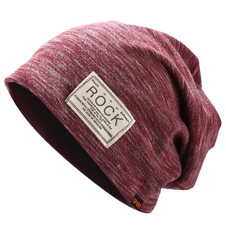 Caciula barbati, BGHYHYHI, rosie, dimensiune unica, captusita