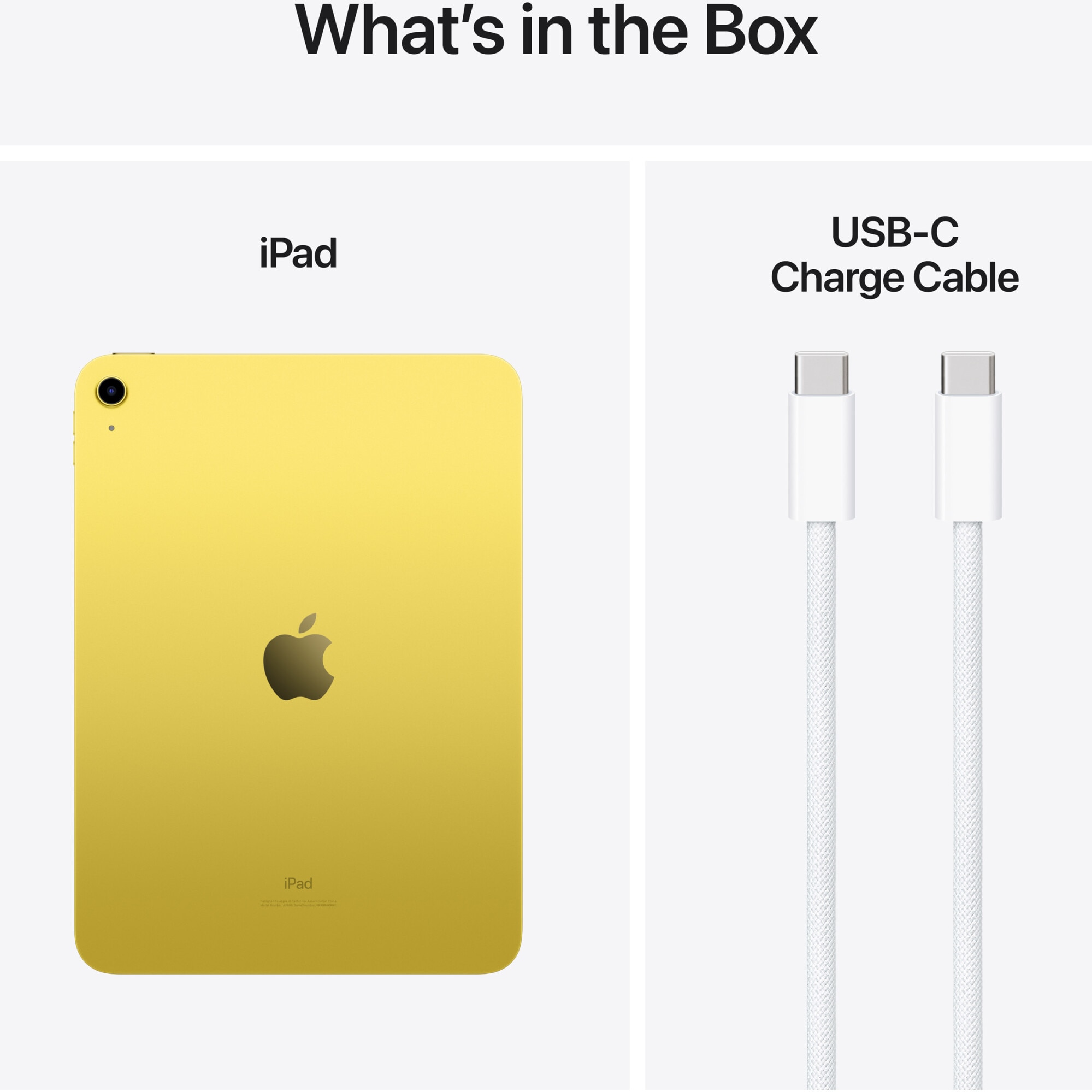 Apple iPad 10 (2022) v2, 10.9 ", 64GB, Wifi, Yellow