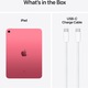Apple iPad 10 (2022) v2, 10.9 ", 64GB, Wifi, Pink