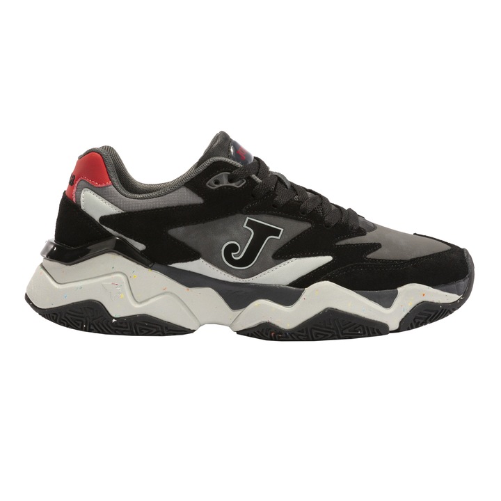 Férfi sportcipő C1400 C1400W2401, Joma, 41-es méret, fekete-szürke