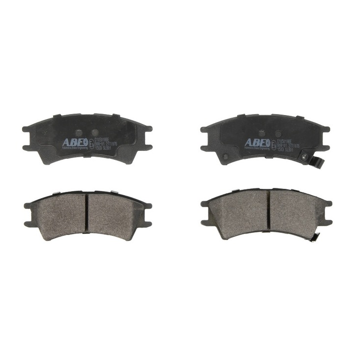 Hyundai Atos 187518-mal kompatibilis ABE első fékbetét készlet