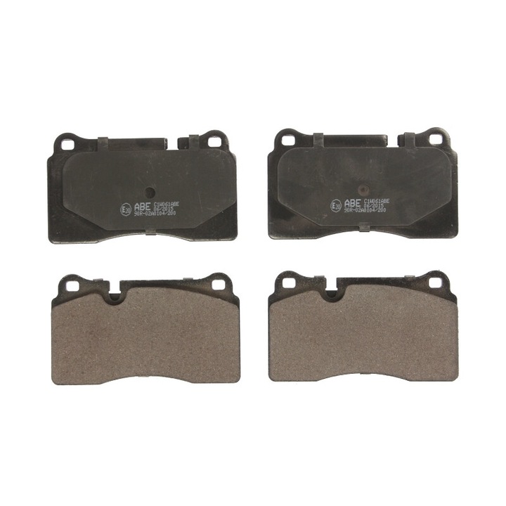 Audi A3, Tt 161398 típusú ABE első fékbetét készlet