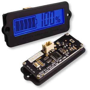 Tester pentru baterii Li-Ion si PB 2-16S, ecran albastru, set