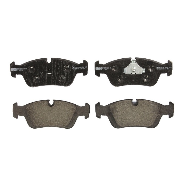 Első fékbetét készlet, FERODO kompatibilis Bmw 3 E36, 3 E46, Z3 E36, Z4 E85 180151
