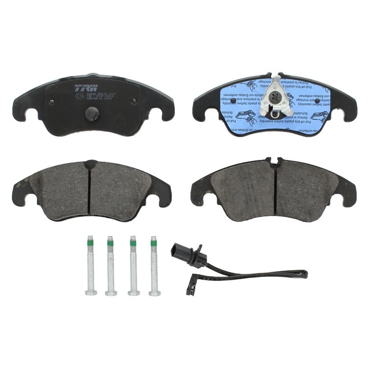 Set placute de frana fata TRW compatibile cu Audi A4 Allroad B8, A4 B8, A5, A6 Allroad C7, A6 C7, A7, Q5 181201