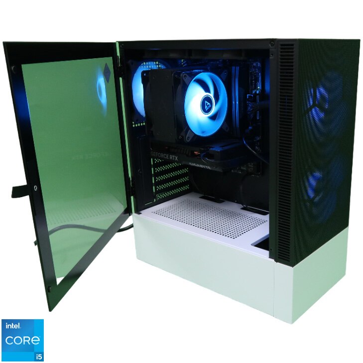 ゲーミングPC i5-14400F RTX4060 16GB SSD 1TB Sistem Desktop PC Gaming A+ cu procesor Intel® Core™ i5 14400F