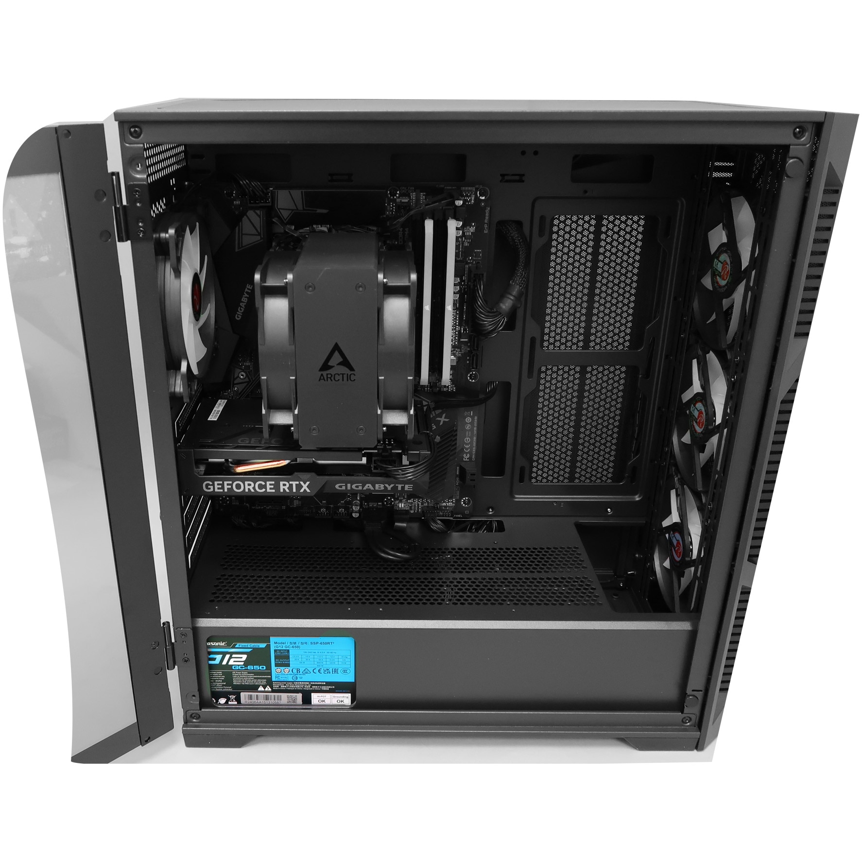 Sistem Desktop PC Gaming A+ cu procesor AMD Ryzen™ 5 5600X pana la