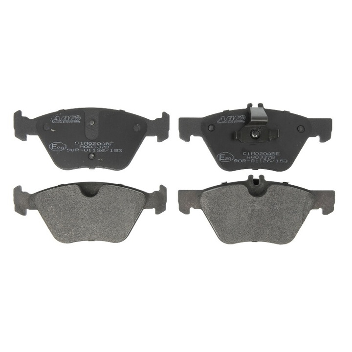 Első fékbetét készlet ABE kompatibilis Mercedes C W202, Clk A208, Clk C208, E T-modell S210, E T-model S211, E Vf210, E W210, E W211, S W220, Slk R170 172851