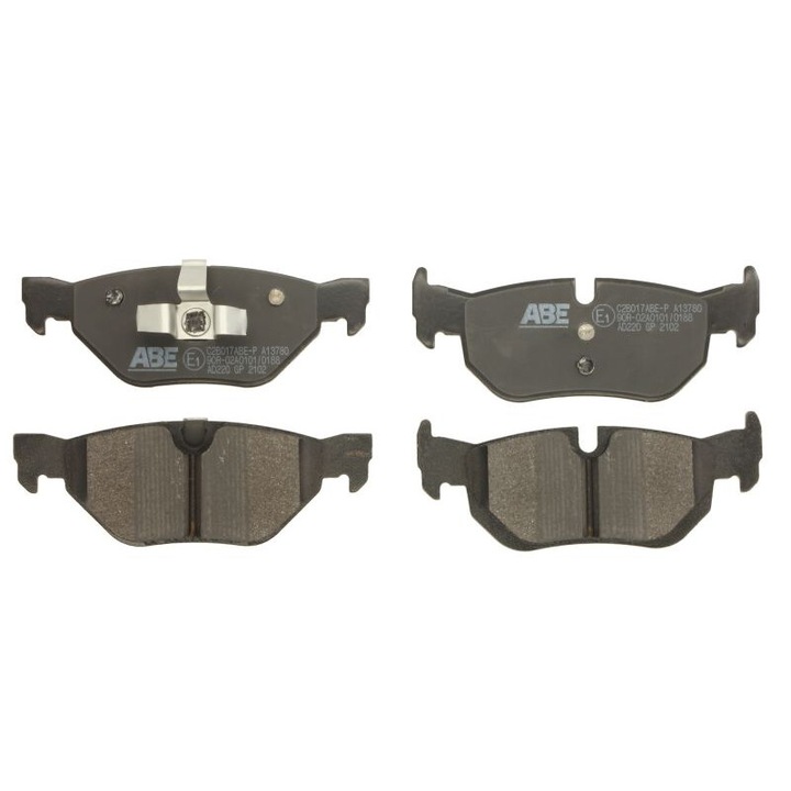ABE hátsó fékbetét készlet kompatibilis Bmw 1 E81, 1 E82, 1 E87, 1 E88, 3 E90, 3 E91, 3 E92, 3 E93, 3 F30, F80, X1 E84, X3 F25 156826
