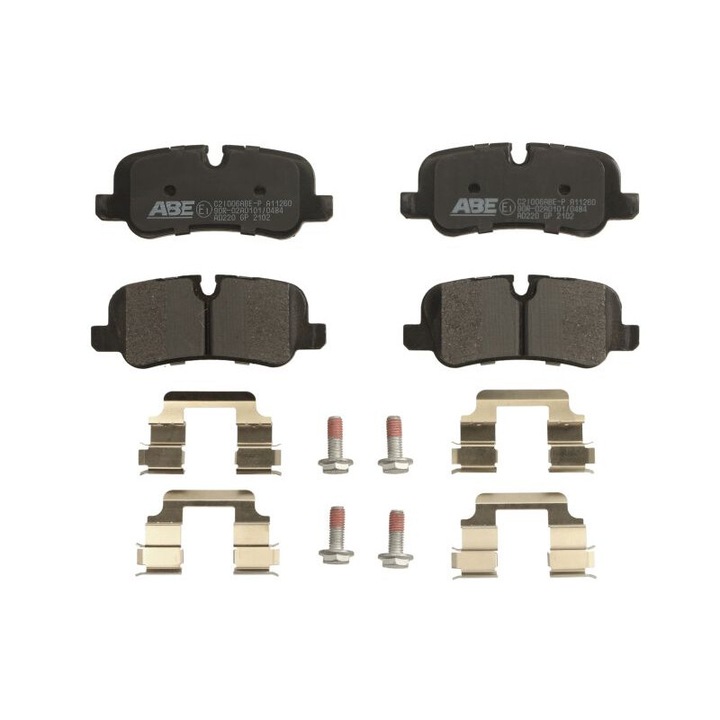 Комплект задни спирачни накладки ABE съвместими с Land Rover Discovery III, Discovery IV, Range Rover III, Range Rover Sport I 173032