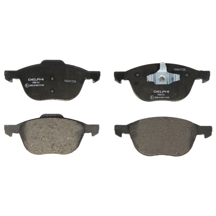 Комплект предни спирачни накладки DELPHI съвместим с Peugeot 407 170295