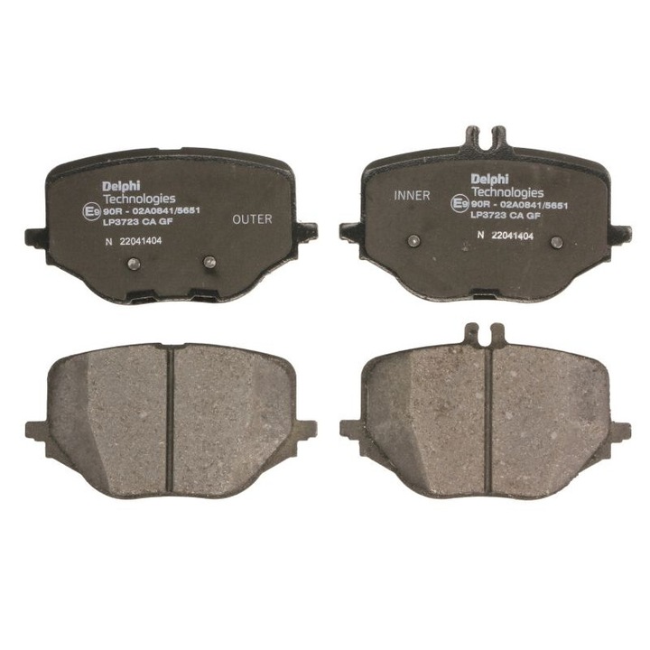Комплект задни накладки DELPHI съвместими с Mercedes E All-terrain S214, E T-model S214, E W214, Glc C254, Glc X254, S V223, S W223, S Z223 164893