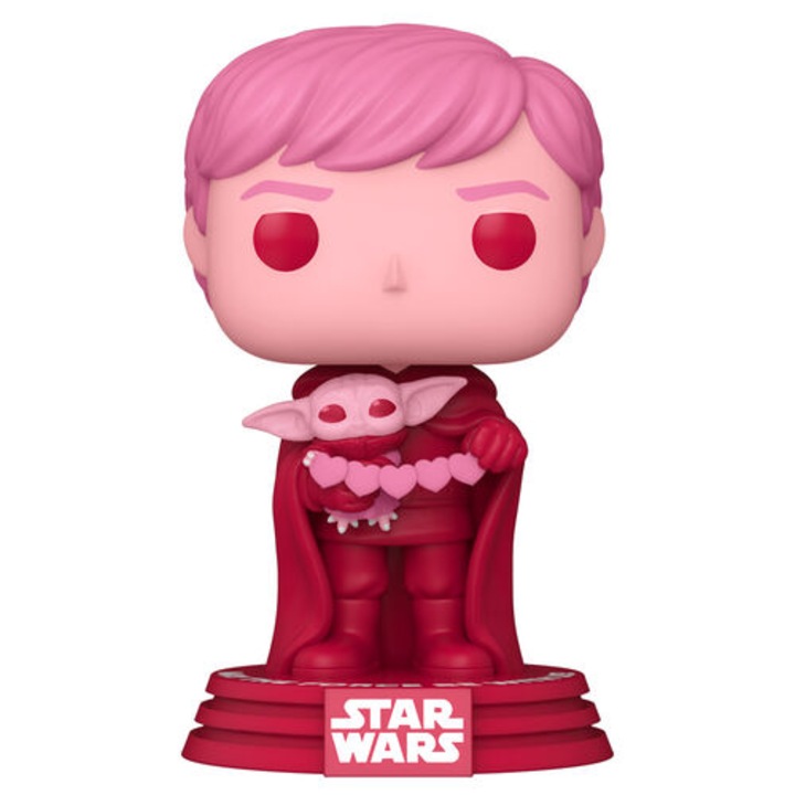 Funko POP! Star Wars Luke Skywalker 494 Valentine, limitált kiadás, 10 cm, piros