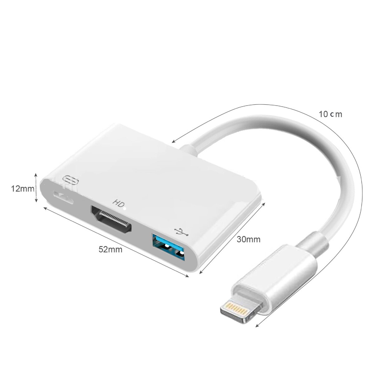 Adaptor pentru Apple multiport AV digital USB-C, Cablu de